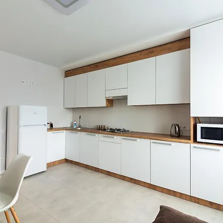 Apartamento New On Zhasmynova Street 5b Leópolis